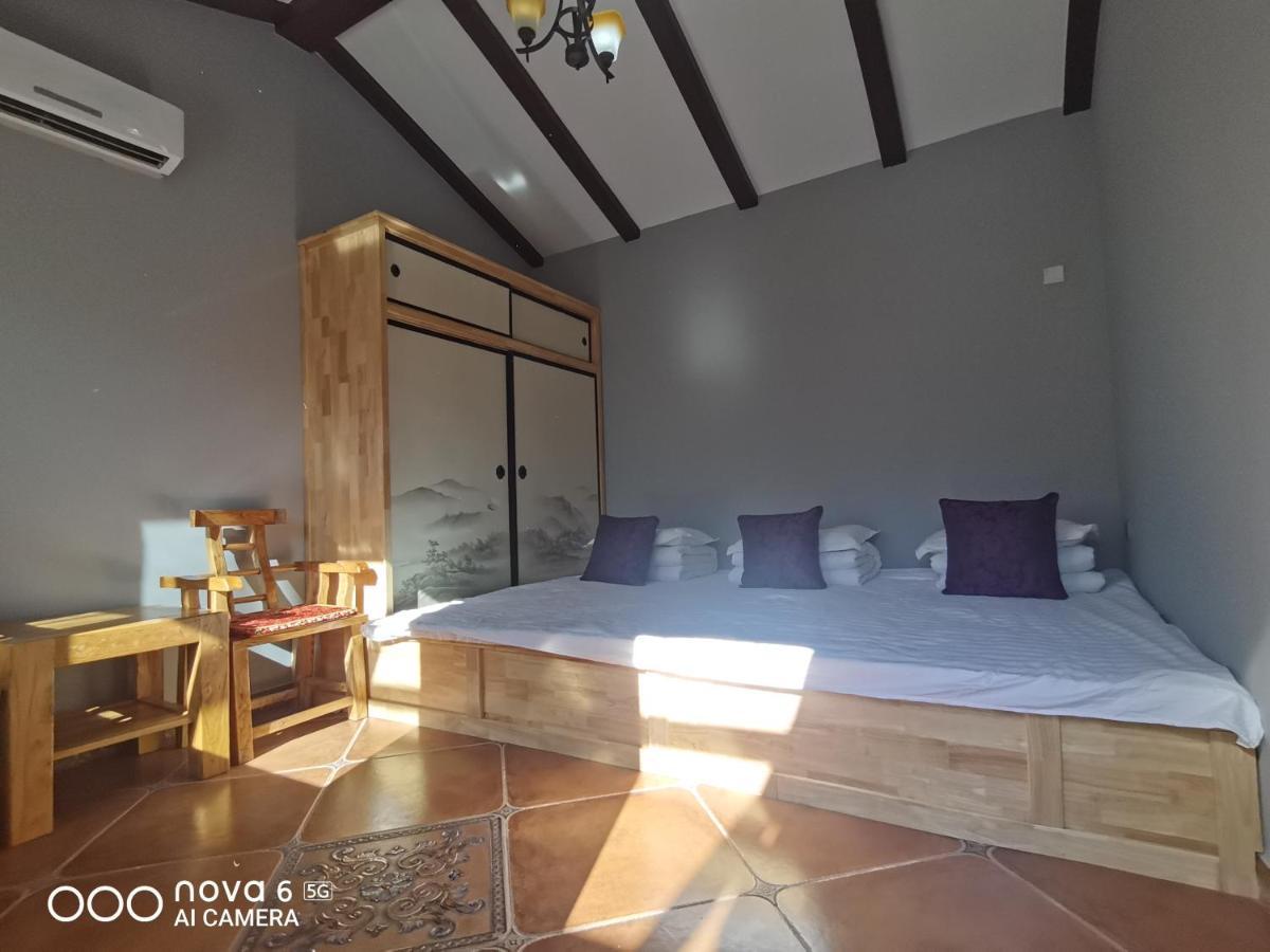 Beijing Mutianyu Great Wall Wangshanyuan Homestay Huairou Buitenkant foto