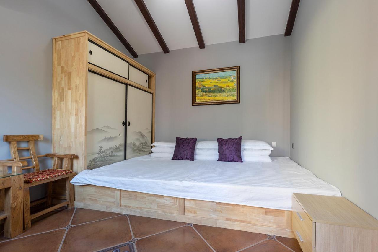Beijing Mutianyu Great Wall Wangshanyuan Homestay Huairou Buitenkant foto