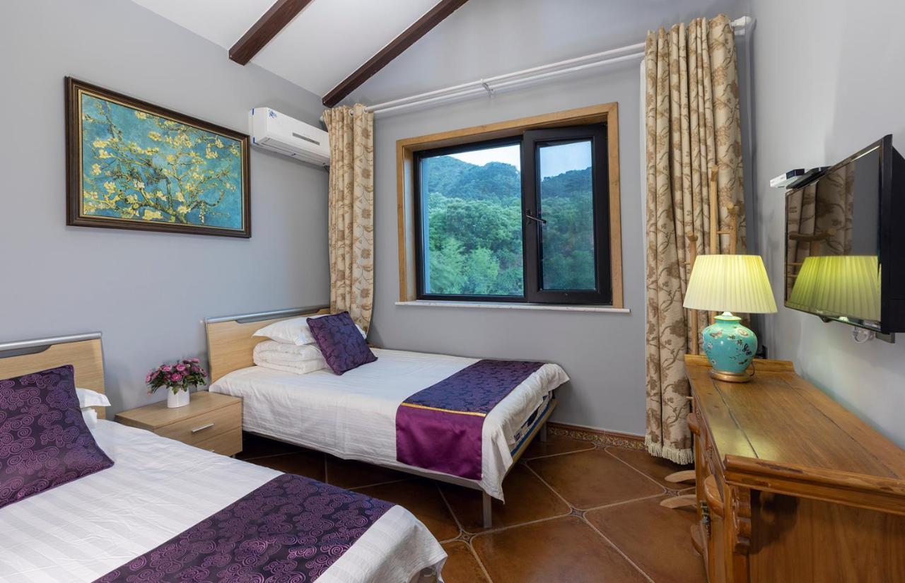 Beijing Mutianyu Great Wall Wangshanyuan Homestay Huairou Buitenkant foto