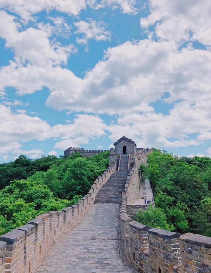 Beijing Mutianyu Great Wall Wangshanyuan Homestay Huairou Buitenkant foto