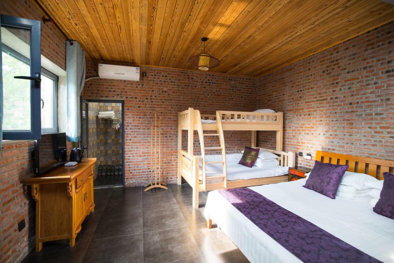 Beijing Mutianyu Great Wall Wangshanyuan Homestay Huairou Buitenkant foto